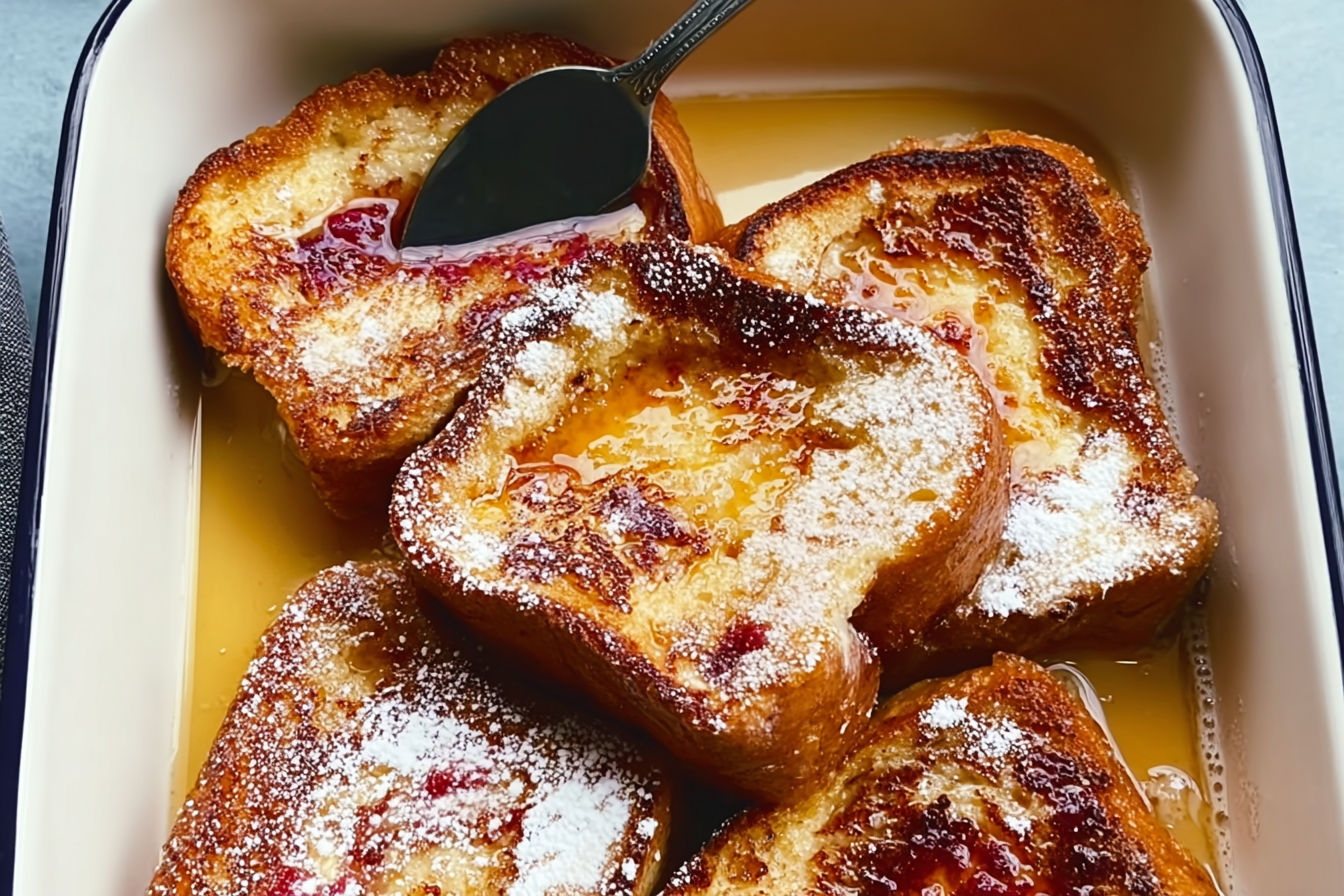 Overnight Creme Brulee French Toast Bake Recipe For Easy Mornings 6 Creme Brulee French Toast