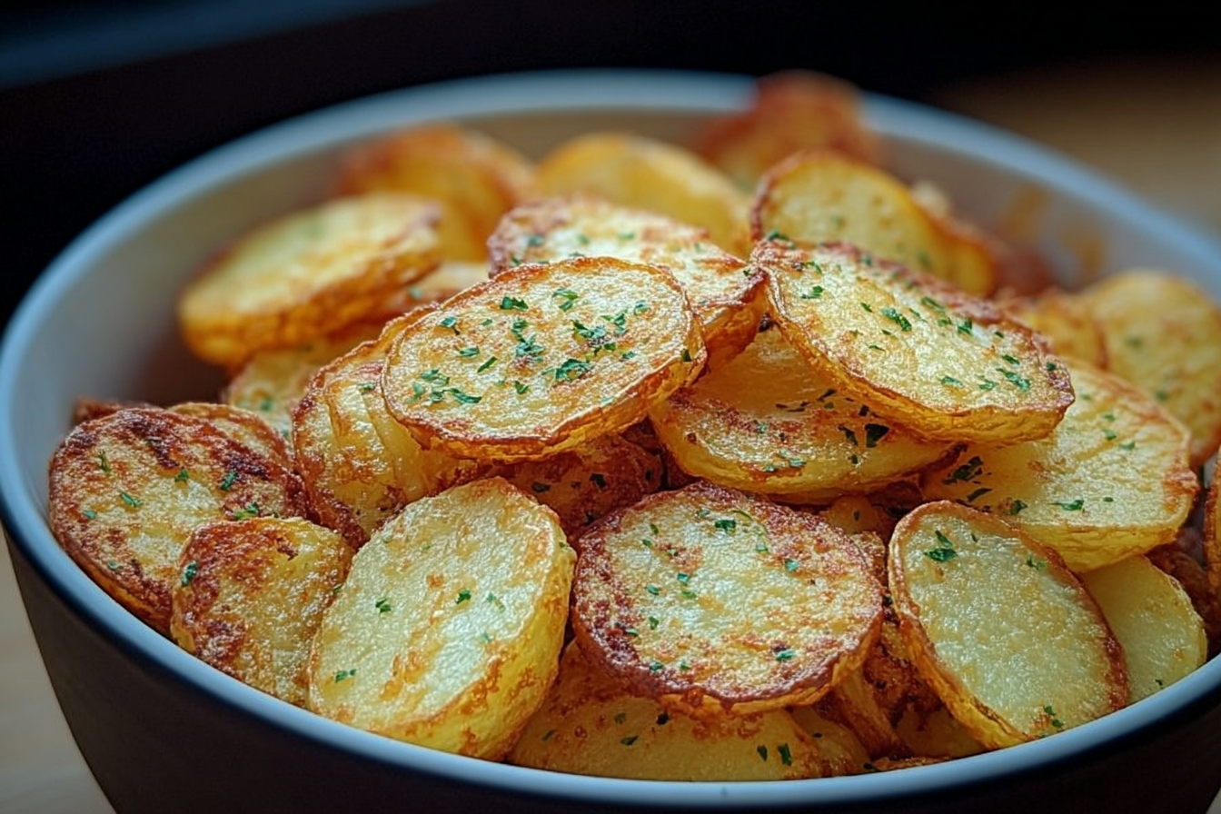 Air Fryer Sliced Potatoes Crispy And Easy Recipe 6 Crispy Air Fryer Potato Slices
