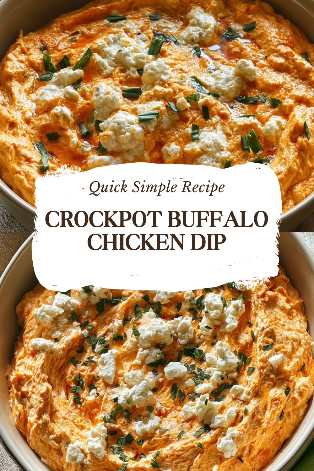 Slow Cooker Buffalo Chicken Dip Recipe For Easy Party Snacking 7 Crockpot Buffalo Chicken Dip