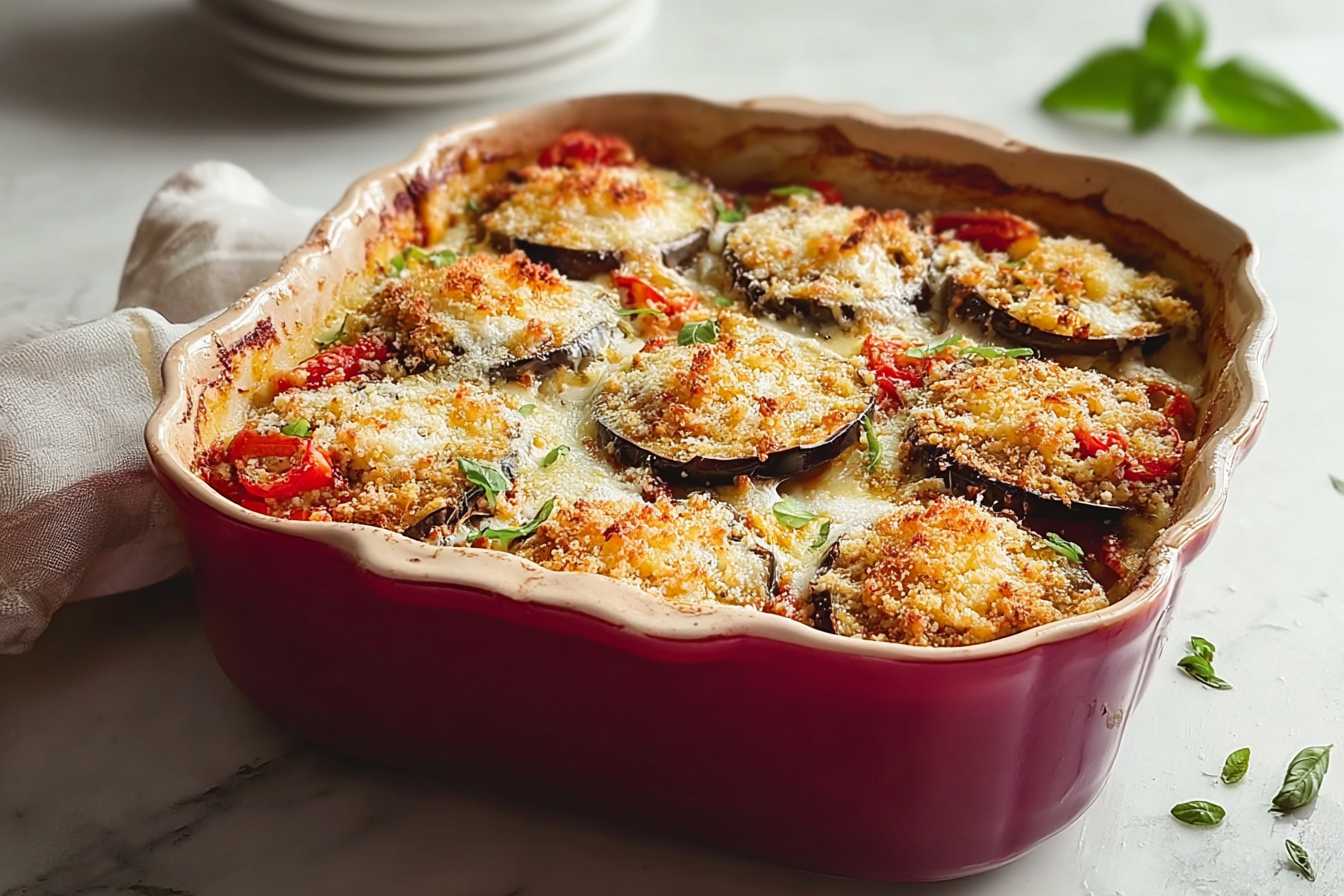 Eggplant Parmesan Recipe With Simple Ingredients And Classic Flavor 6 Eggplant Parmesan Gratin