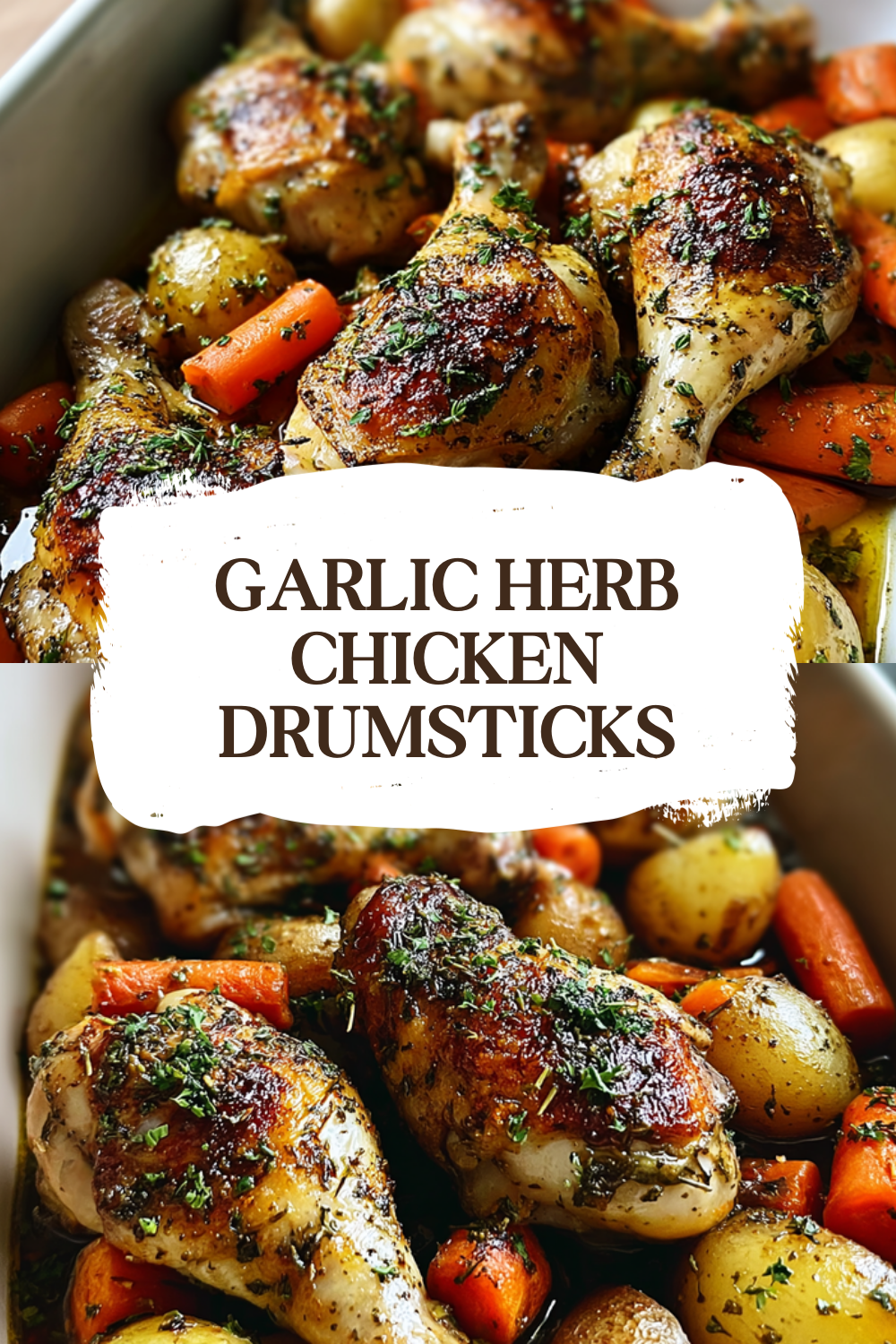 Baked Chicken Drumsticks With Garlic Herbs And Crispy Skin Recipe 7 Garlic Herb Chicken Drumsticks