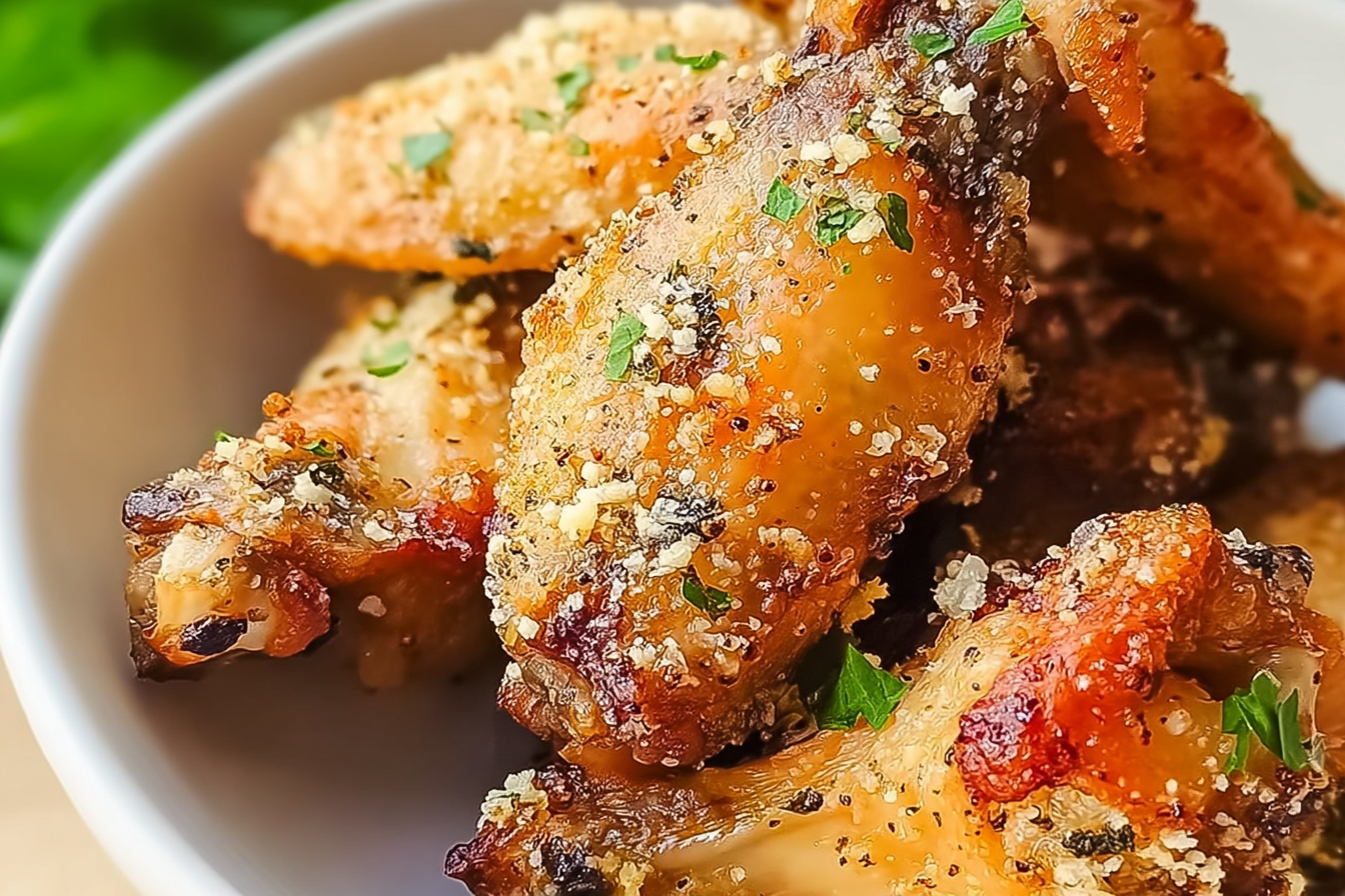 Garlic Butter Parmesan Wings Recipe For Crispy Flavorful Bites 6 Garlic Parmesan Wings