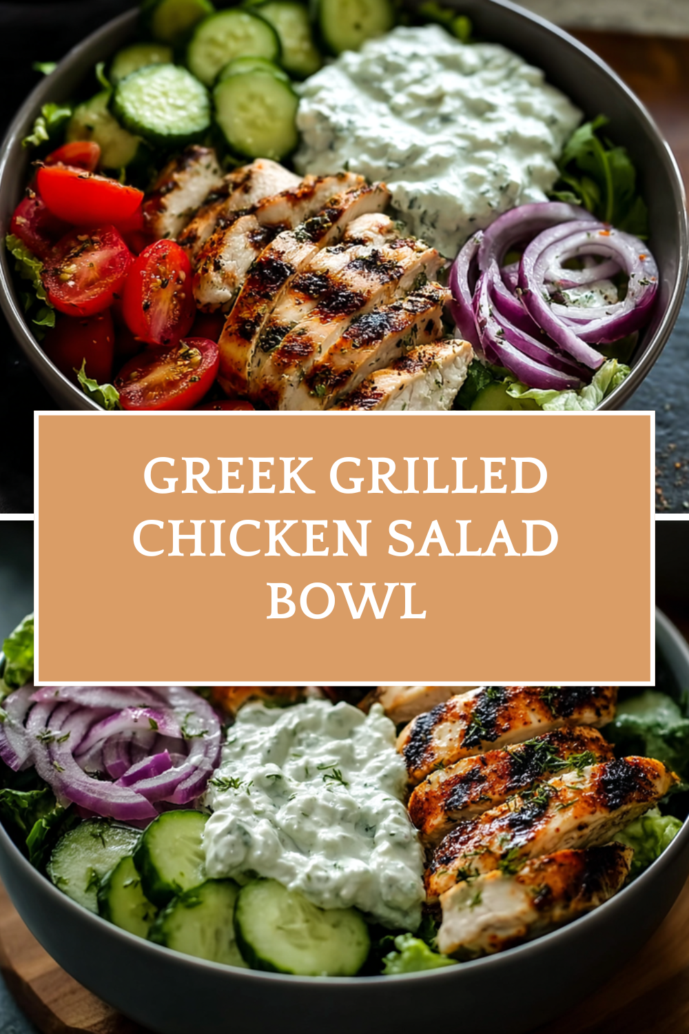 Greek Grilled Chicken Salad Bowl