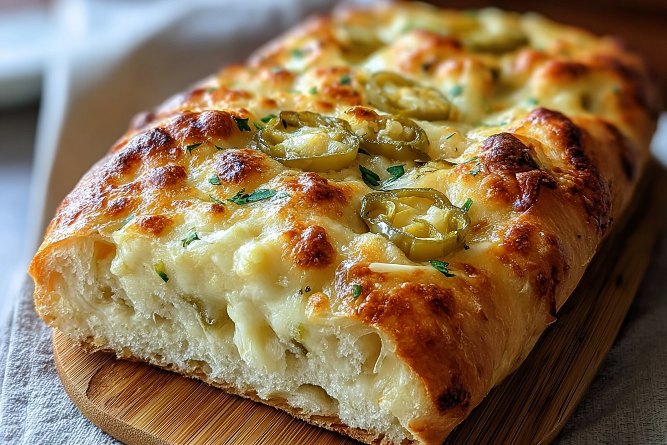 Cheesy Green Chili Bread Recipe With Bold Southwest Flavors 6 Green Chile Cheese Bread