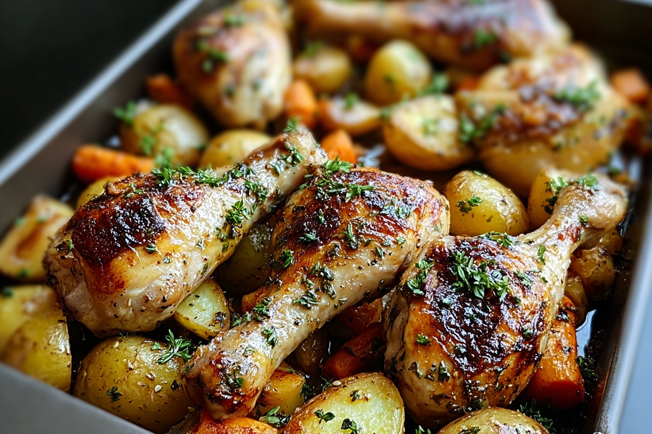 Herb Roasted Chicken Drumsticks