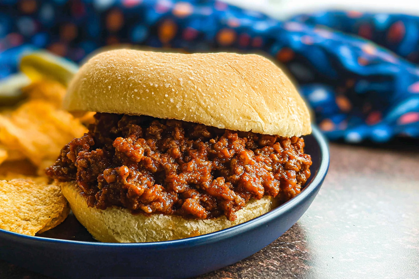Sloppy Joe Recipe With Rich Flavor And Simple Ingredients 6 Homemade Sloppy Joes