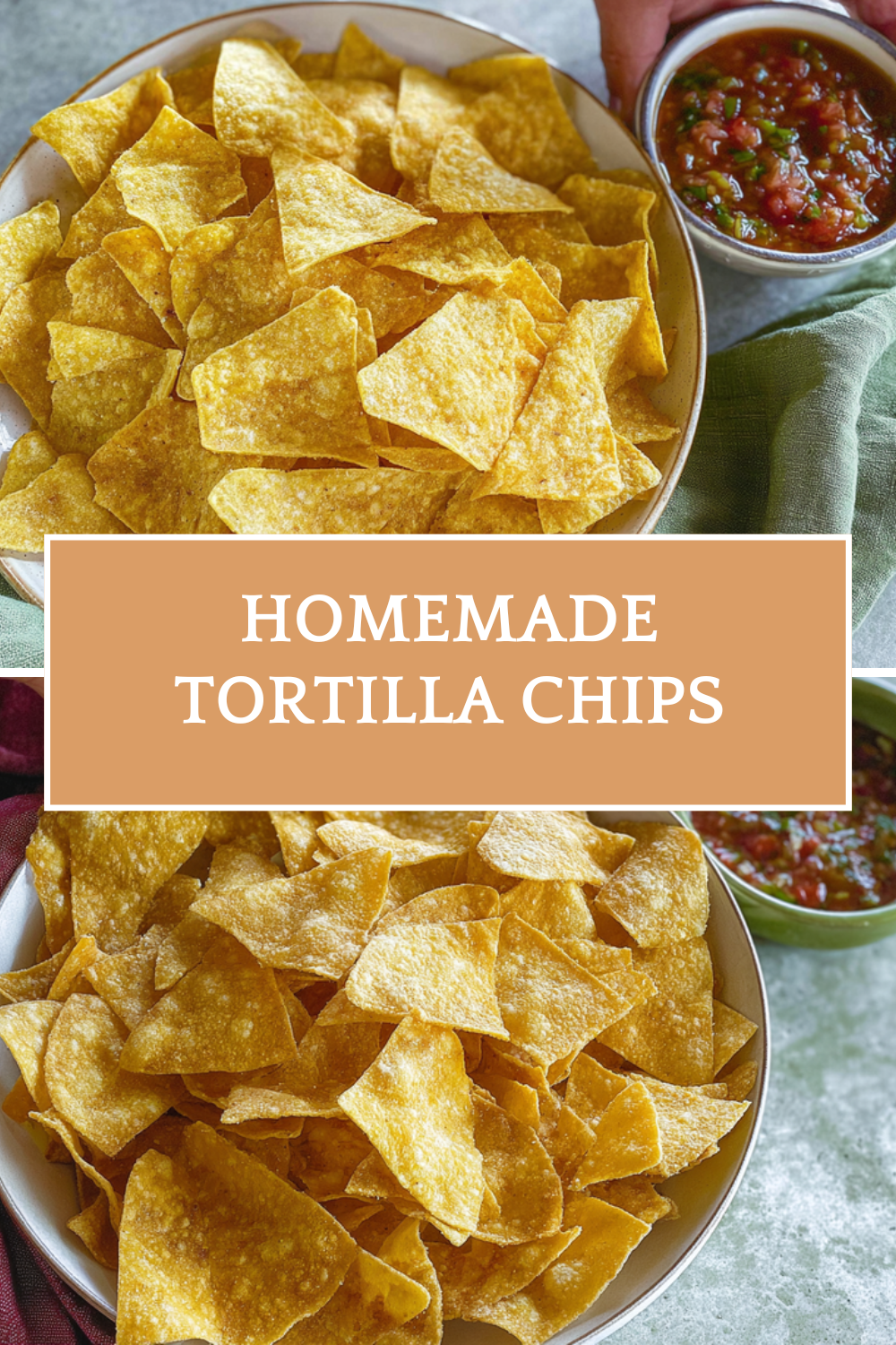 Homemade Tortilla Chips Made Crispy With Fried Or Baked Methods 7 Homemade Tortilla Chips