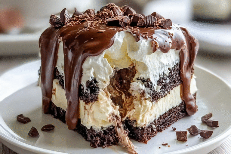 Hot Fudge Ice Cream Cake Slice 26.Png