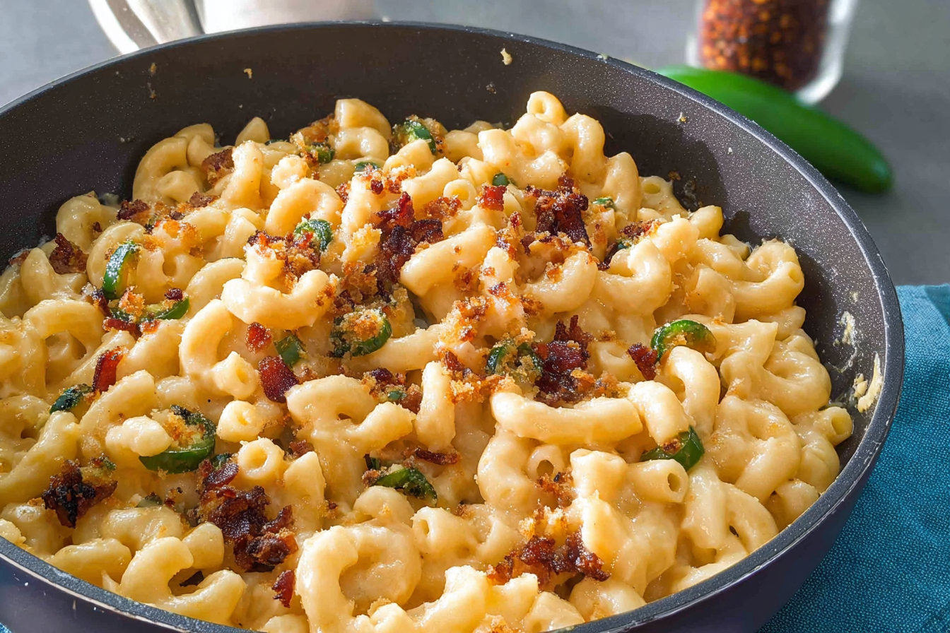 Jalapeño Popper Mac And Cheese With Creamy Cheese And Spicy Kick 6 Jalapeno Popper Mac And Cheese