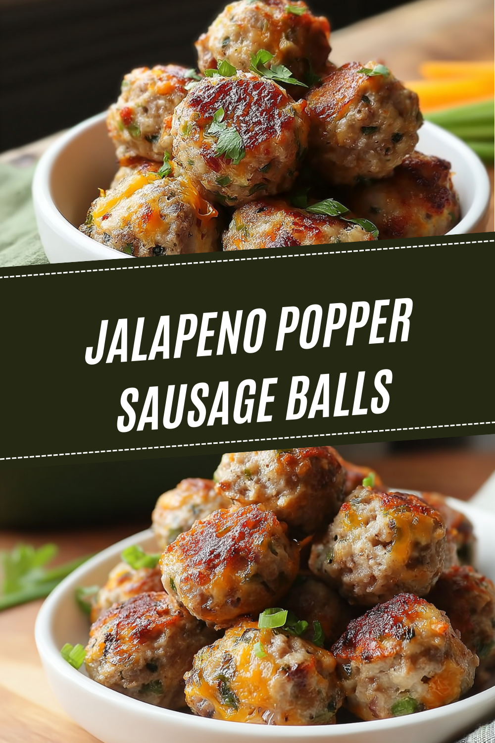 Jalapeno Popper Sausage Balls Recipe With Creamy Cheese And Spicy Kick 7 Jalapeno Popper Sausage Balls