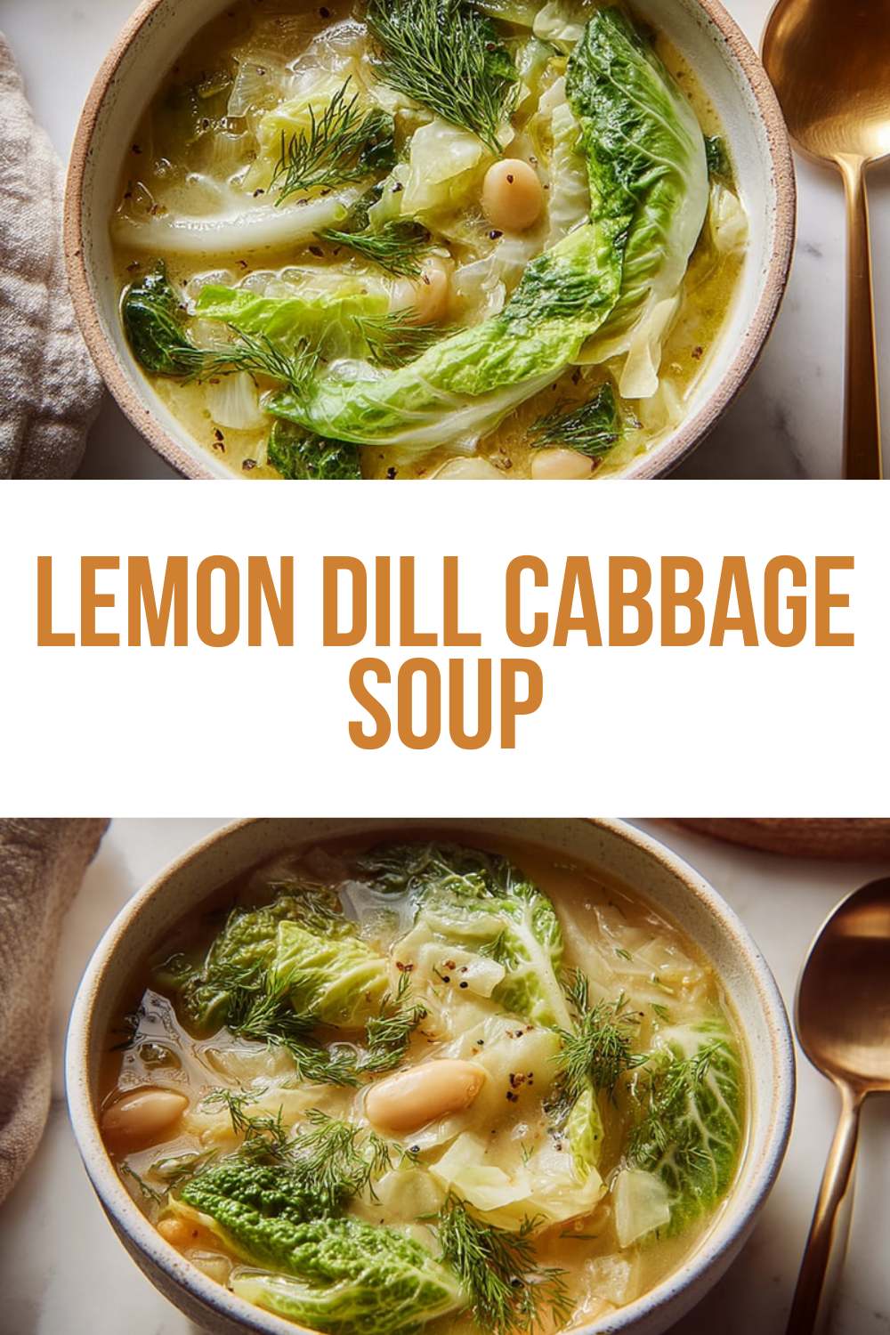 Lemon Dill Cabbage Soup
