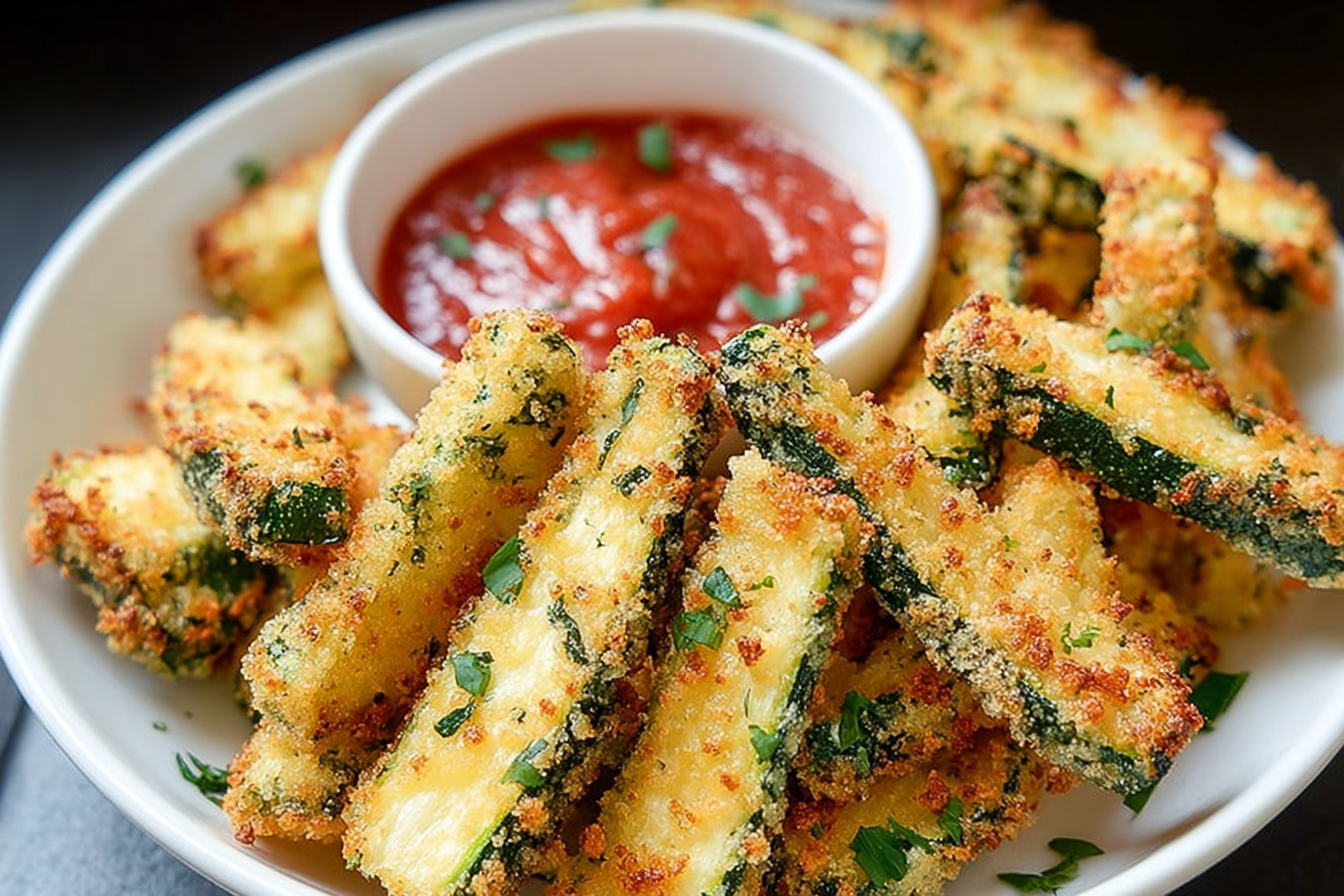 Low Calorie Air Fryer Zucchini Fries