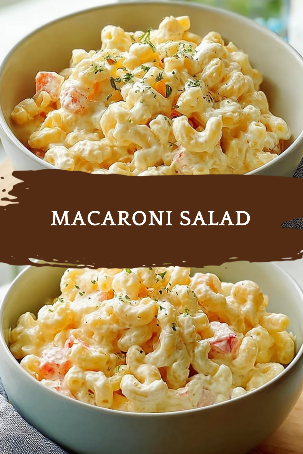Classic Macaroni Salad Recipe With Creamy Dressing And Fresh Veggies 7 Macaroni Salad