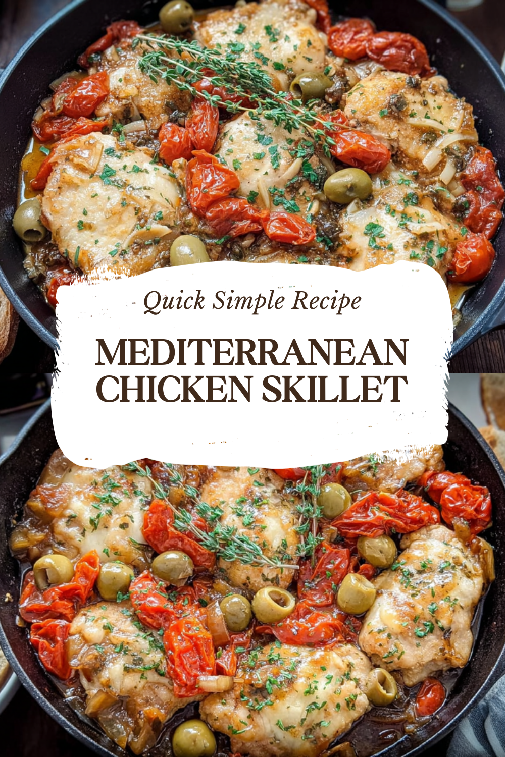 Mediterranean Chicken Skillet