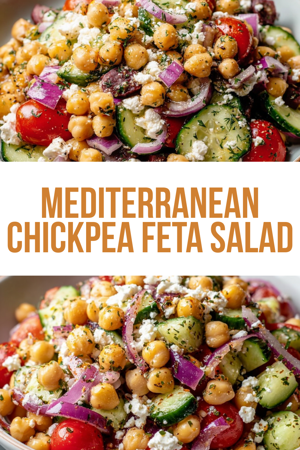 Mediterranean Chickpea Salad With Fresh Herbs And Tangy Dressing 7 Mediterranean Chickpea Feta Salad