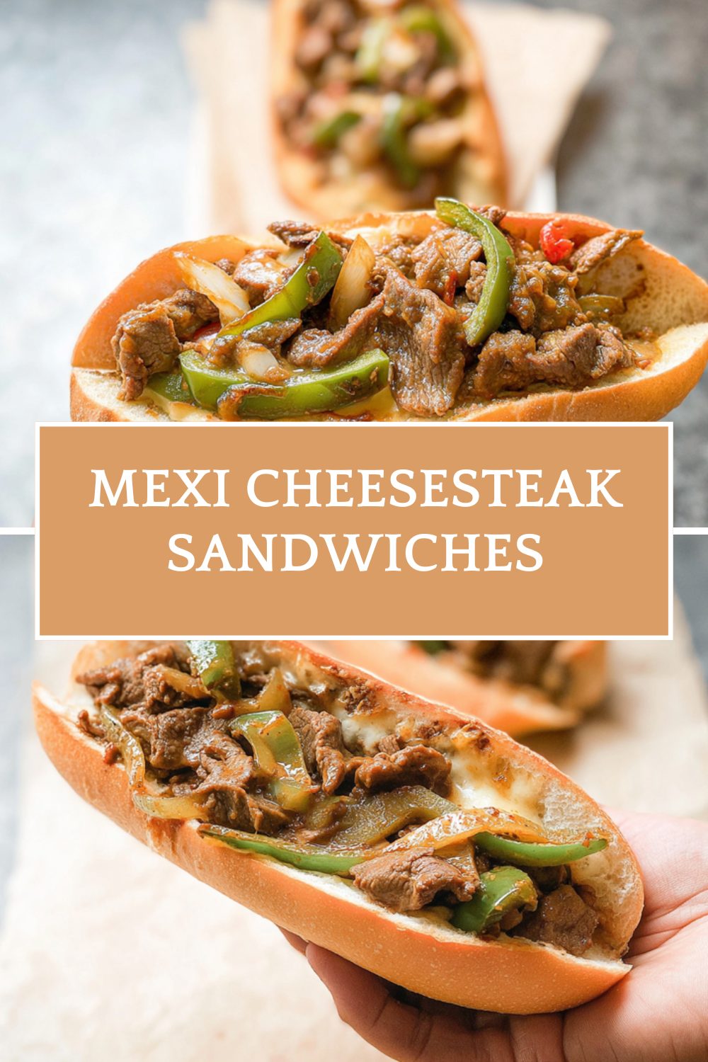 Mexi Cheesesteak Sandwiches Recipe With Spicy Southwestern Flavors 7 Mexi Cheesesteak Sandwiches