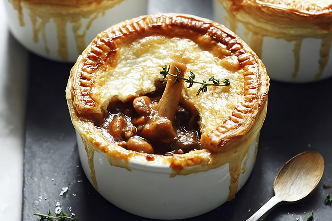 Mushroom And Lamb Shank Pot Pies With Rich Savory Filling 6 Mushroom And Lamb Shank Pot Pies