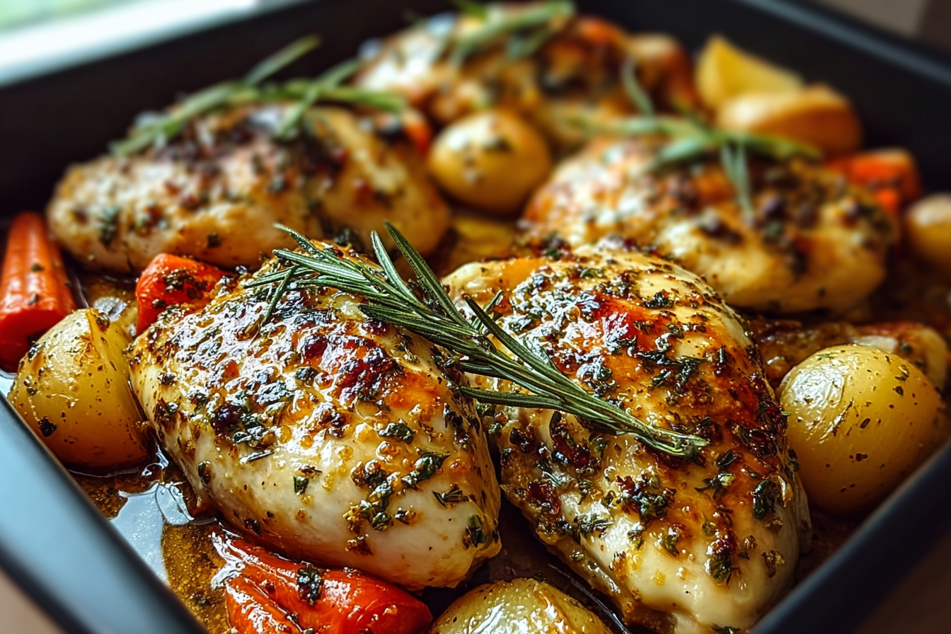 Herb Baked Chicken Breast Recipe With Simple Seasonings For Tender Flavor 6 Oven Baked Herb Chicken