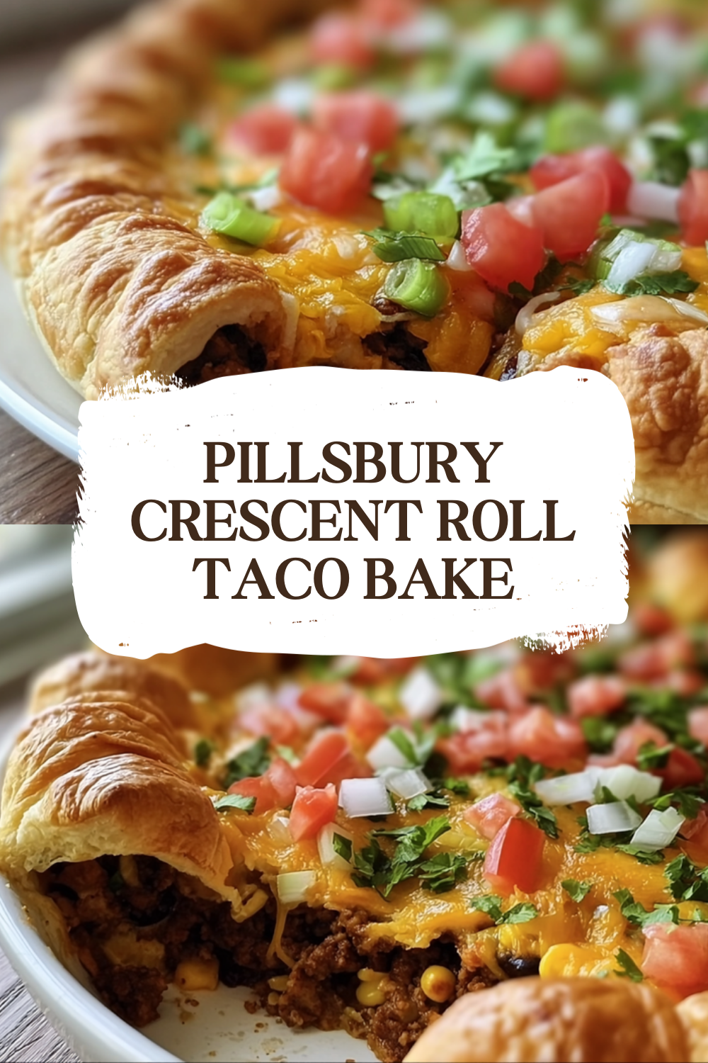 Easy Crescent Taco Bake Recipe For Quick Weeknight Dinners 7 Pillsbury Crescent Roll Taco Bake