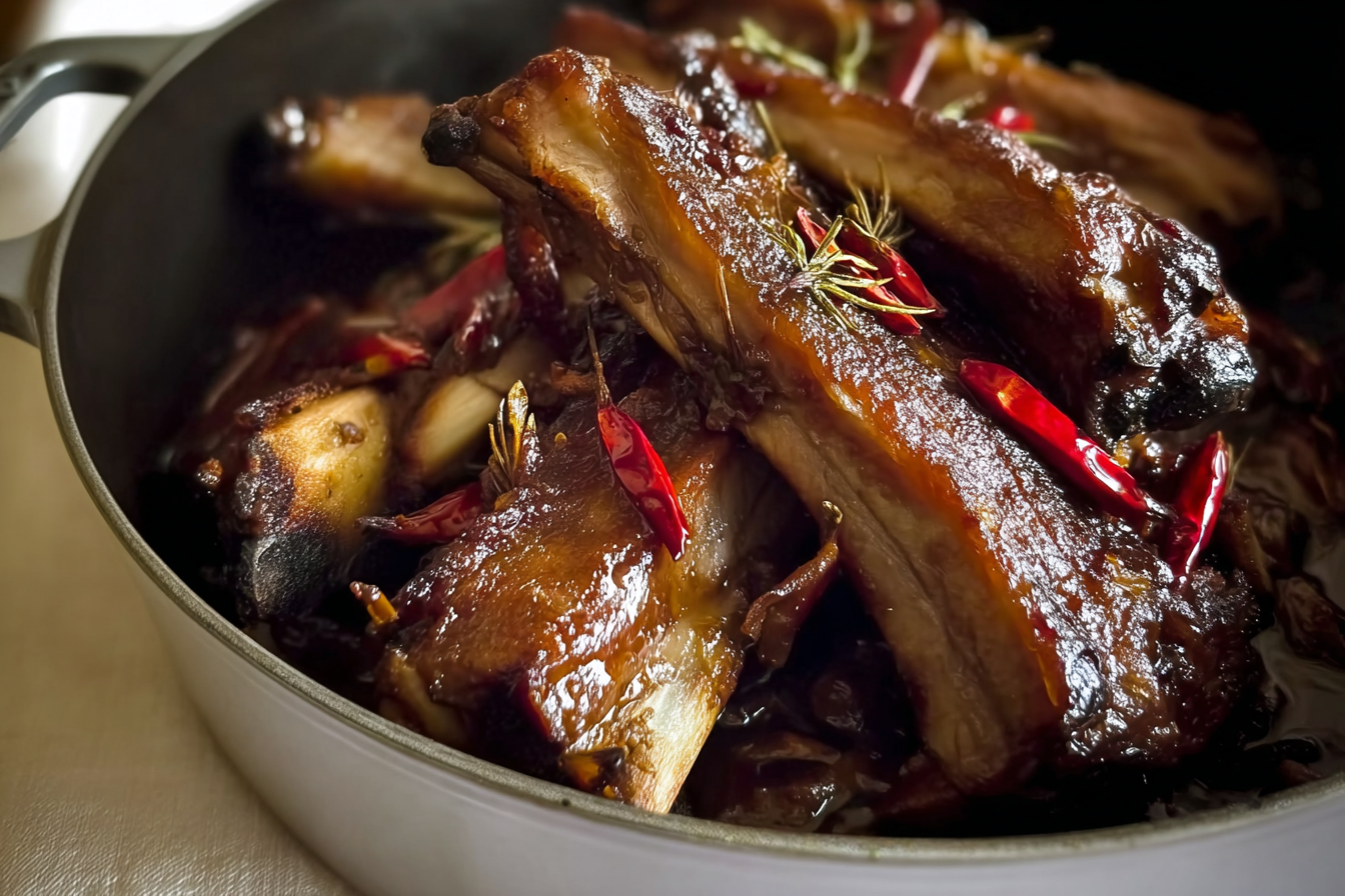Oven Bbq Pork Spare Ribs Recipe For Tender Flavorful Meat 6 Pork Spare Ribs