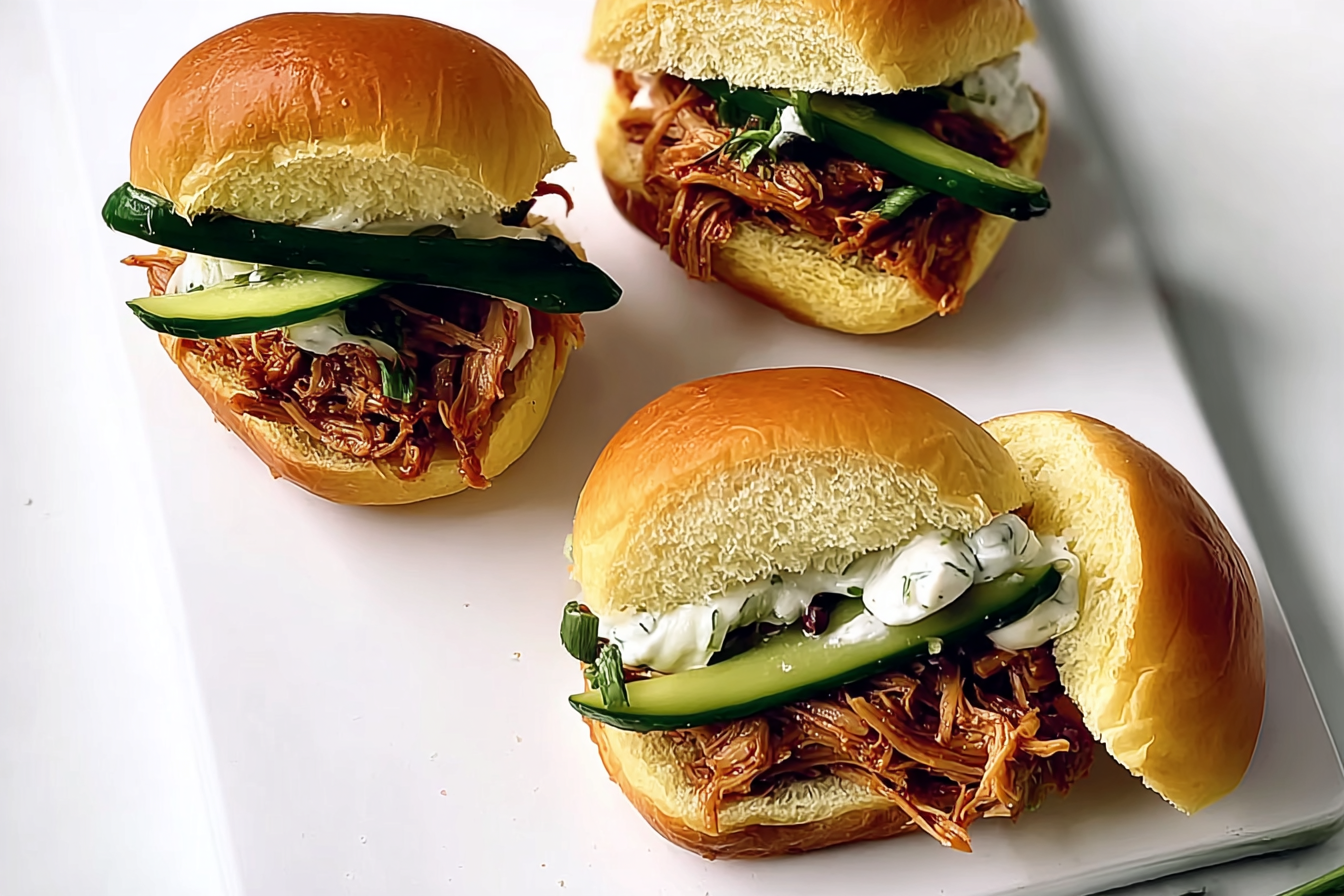 Bbq Pulled Pork Sliders Recipe With Tangy Sauce And Soft Buns 6 Pulled Pork Sliders