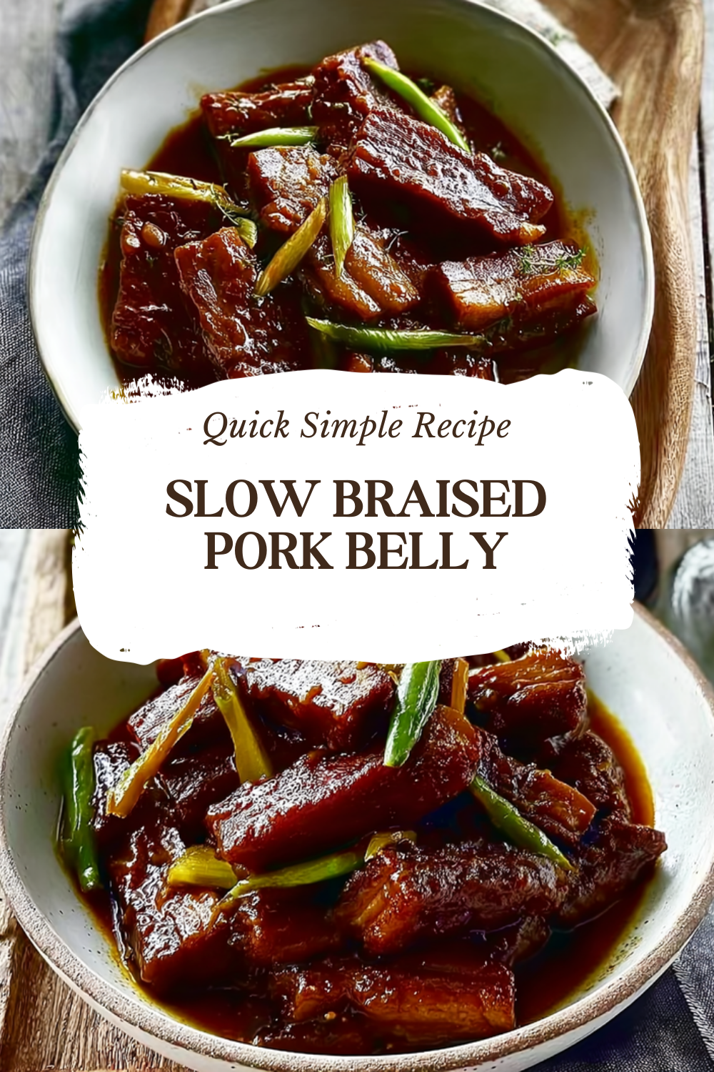 Braised Pork Belly Recipe Easy Hong Shao Rou Style 7 Slow Braised Pork Belly