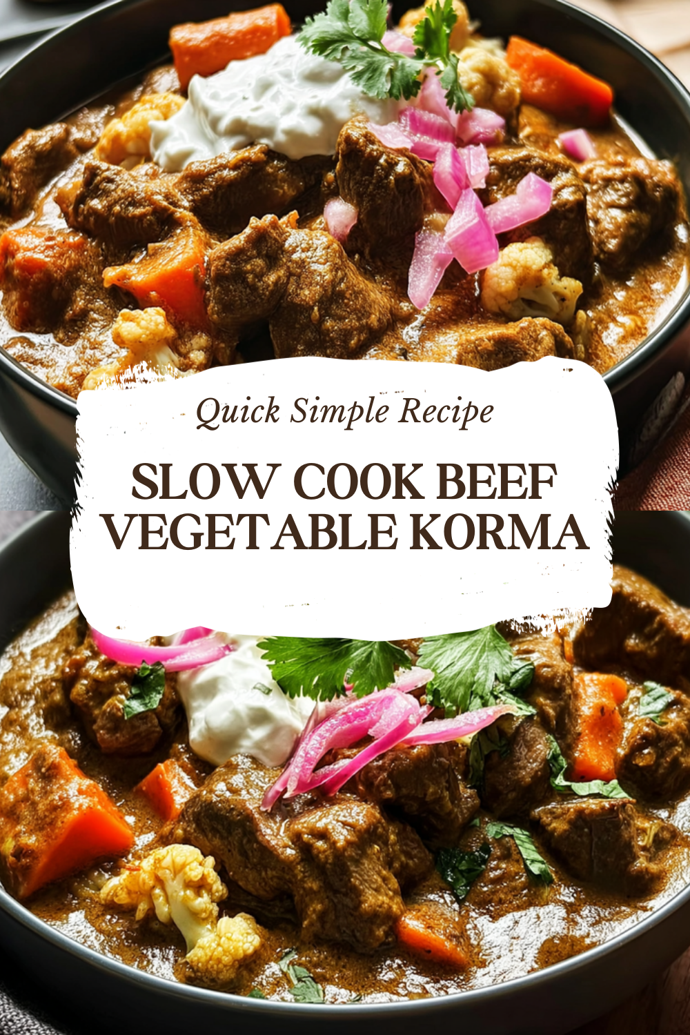 Beef Vegetable Korma Recipe With Rich Spices And Fresh Ingredients 7 Slow Cook Beef Vegetable Korma