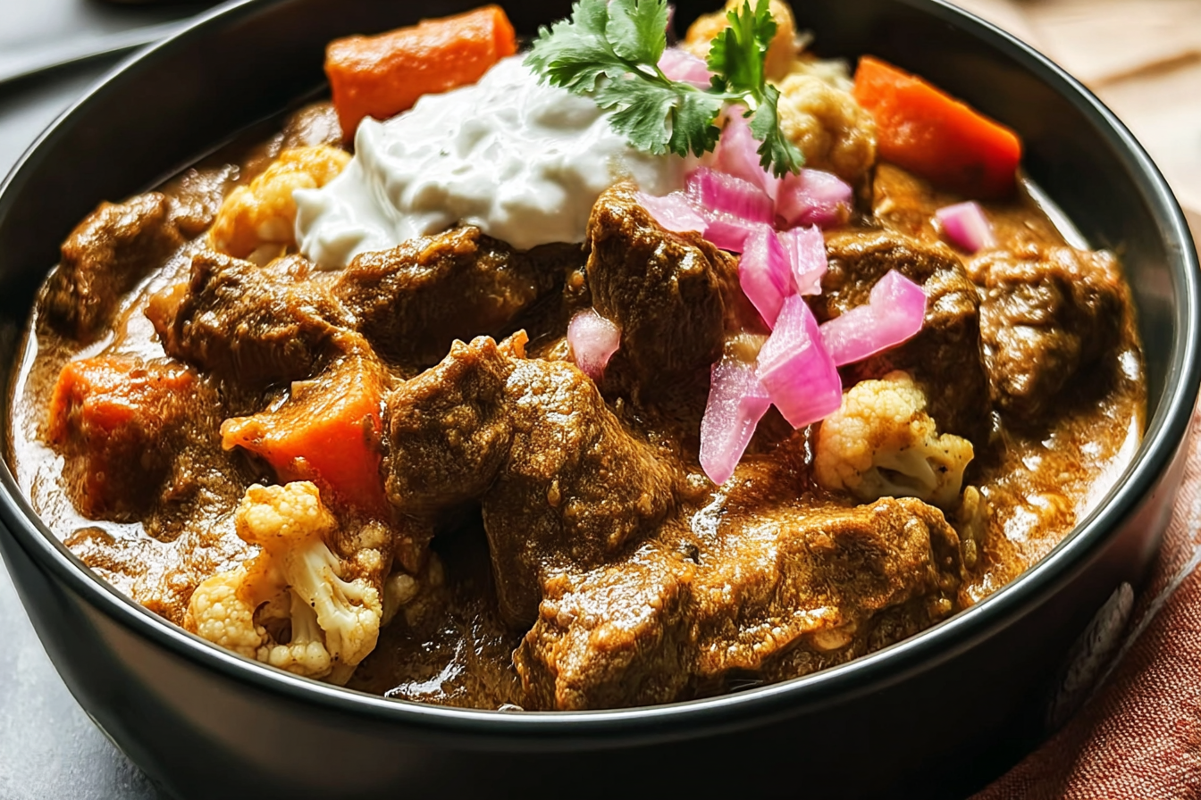 Beef Vegetable Korma Recipe With Rich Spices And Fresh Ingredients 6 Slow Cook Beef Vegetable Korma