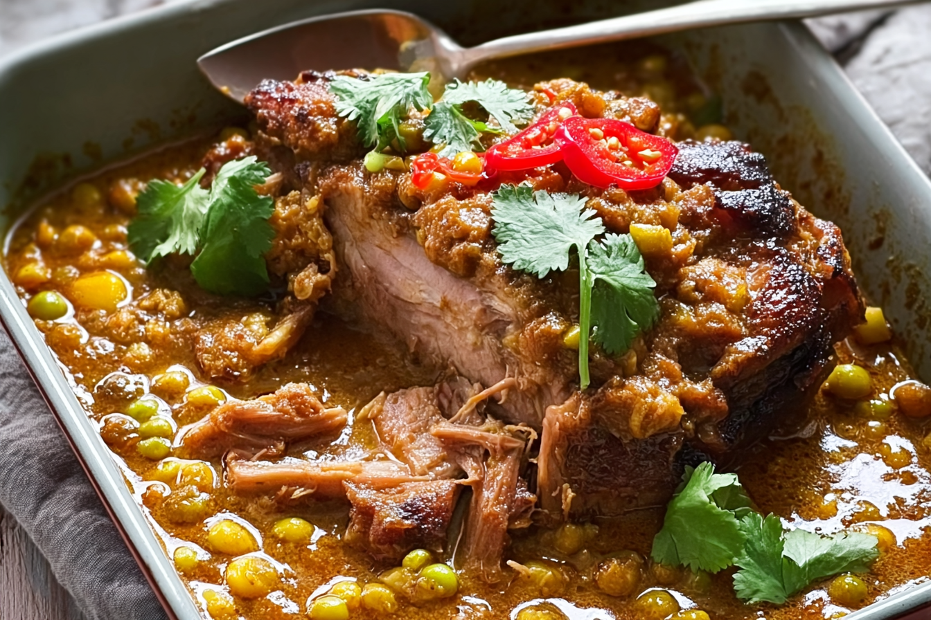 Slow Cook Pork Korma With Hearty Split Pea Curry Recipe 6 Slow Cook Pork Korma