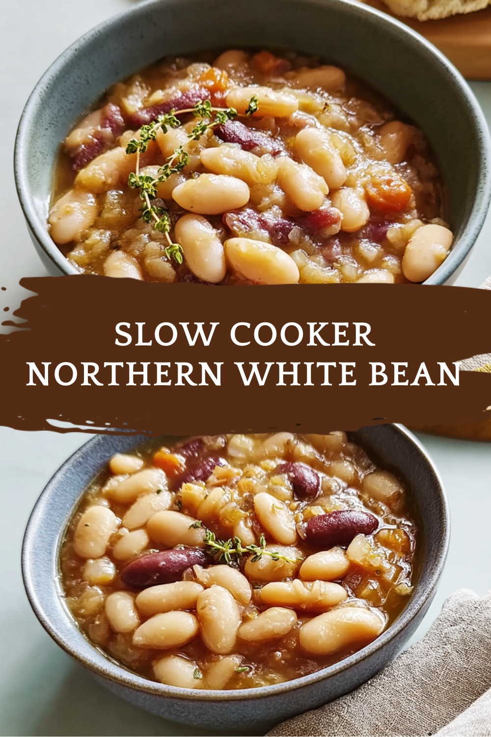 Slow Cooker White Beans With Ham For Hearty Comfort Meals 7 Slow Cooker Northern White Bean
