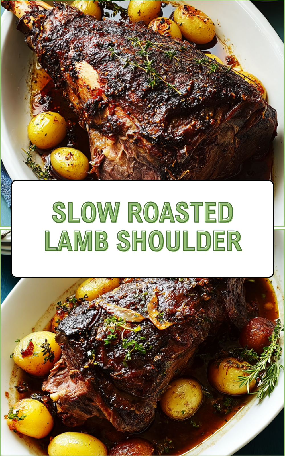 Slow Roasted Lamb Shoulder With Garlic And Rosemary Recipe 7 Slow Roasted Lamb Shoulder