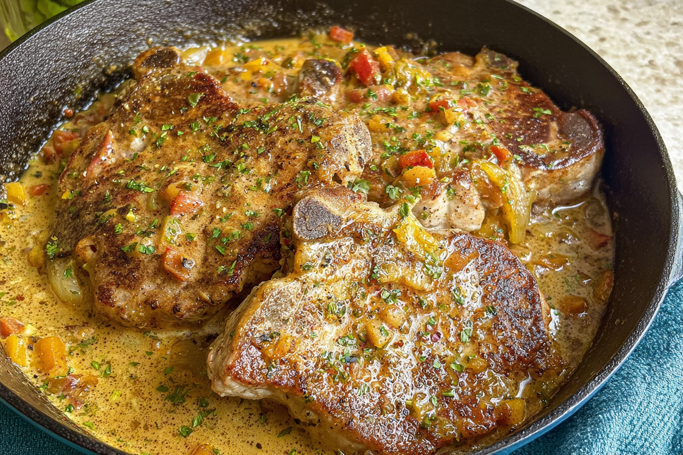 Smothered Pork Chops With Savory Gravy Recipe For Comfort Food 6 Smothered Pork Chops