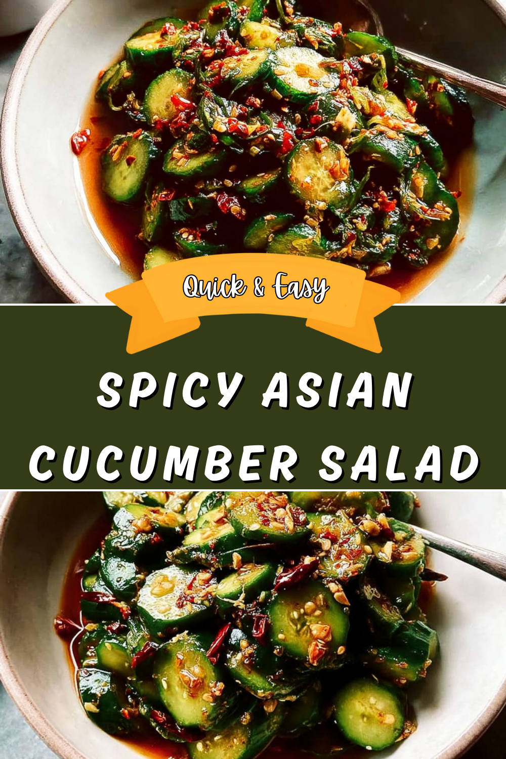 Spicy Asian Cucumber Salad