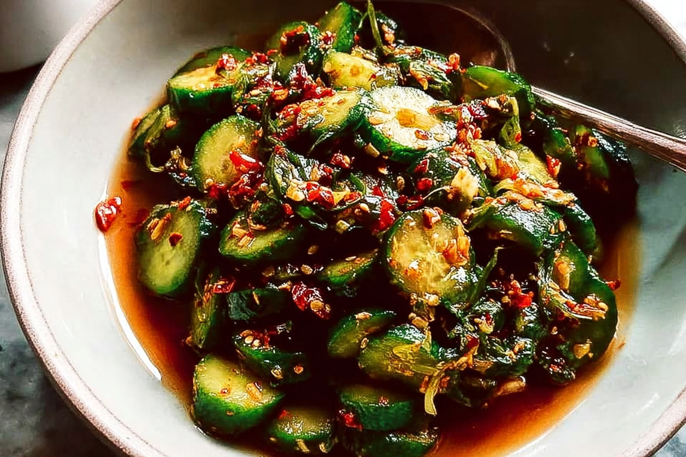 Spicy Asian Cucumber Salad