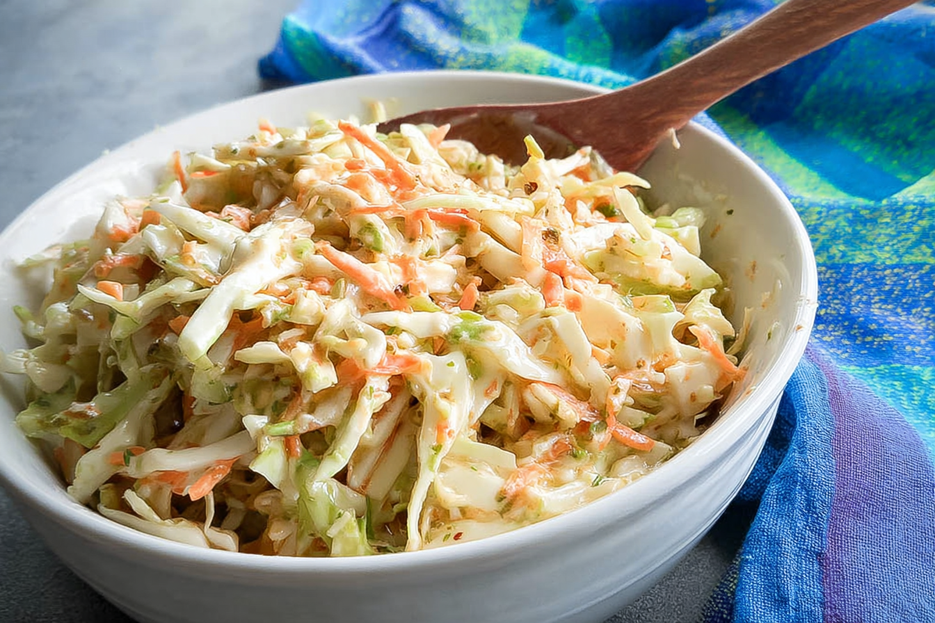 Spicy Coleslaw Recipe With A Kick And Fresh Crunch 6 Spicy Creamy Coleslaw