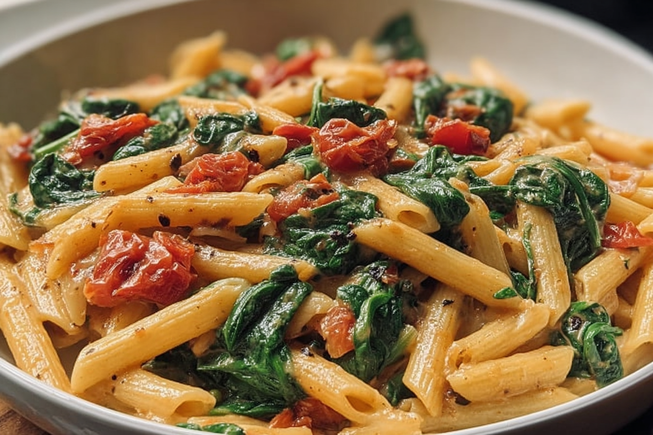 Spinach Tomato Pasta