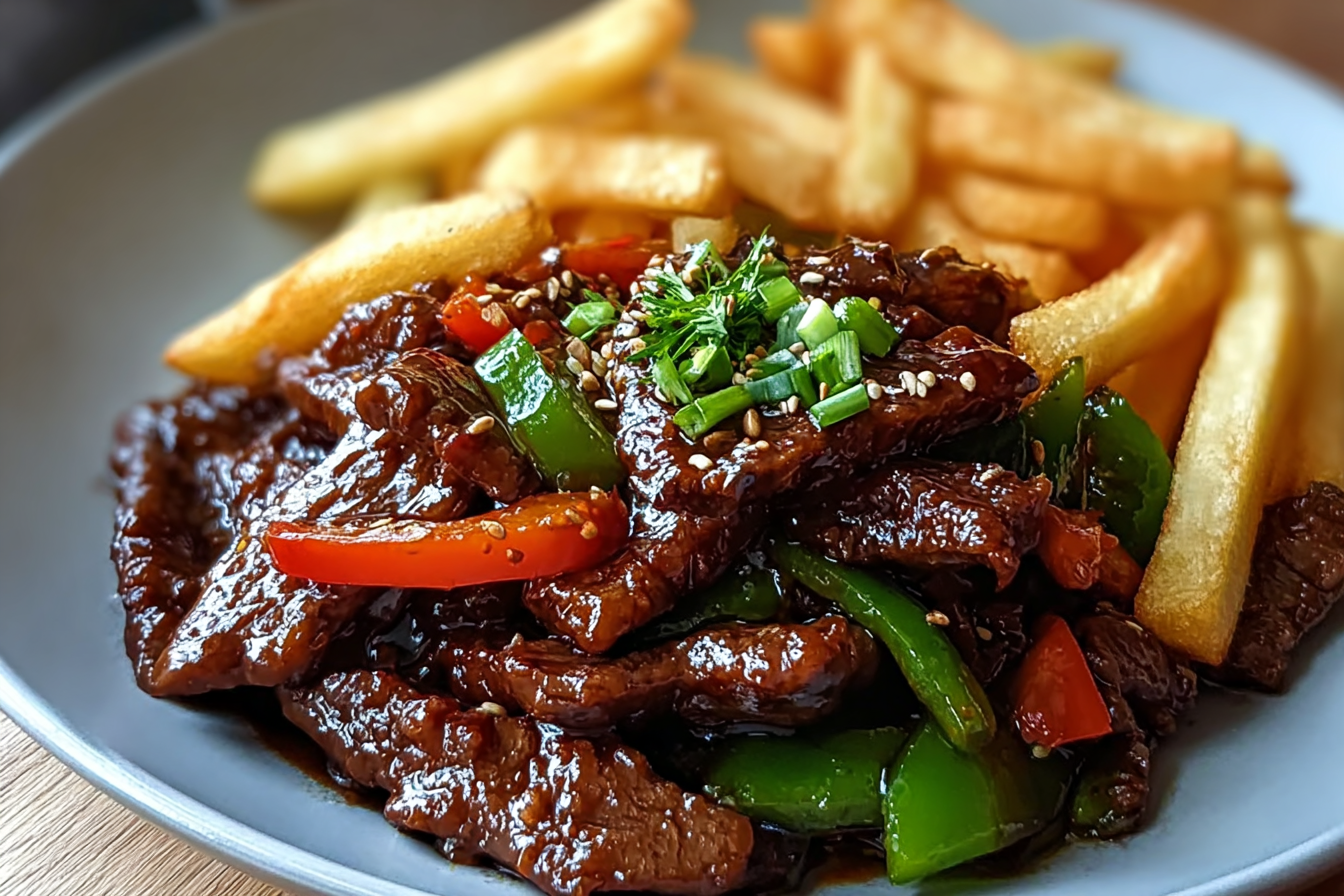 Crispy Sticky Mongolian Beef Recipe With Sweet And Savory Sauce 6 Sticky Beef Stir Fry