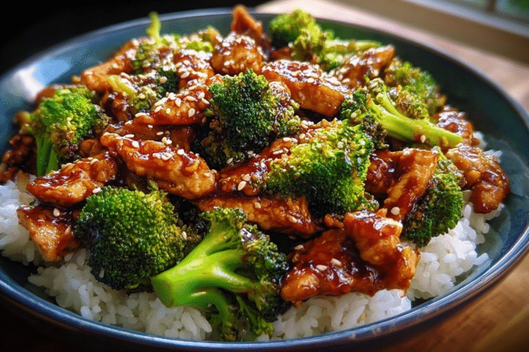 Teriyaki Chicken And Broccoli 29.Png