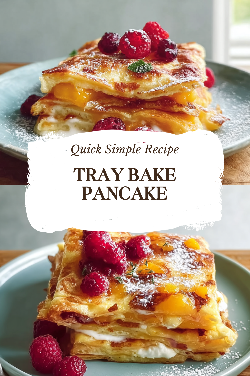 Tray Bake Pancake