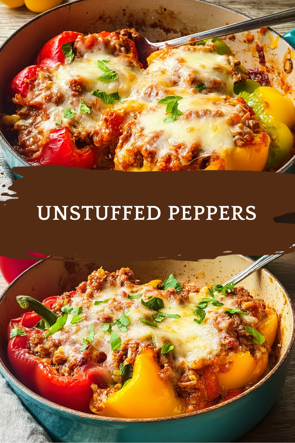 Unstuffed Bell Peppers Recipe With Ground Beef And Rice 7 Unstuffed Peppers
