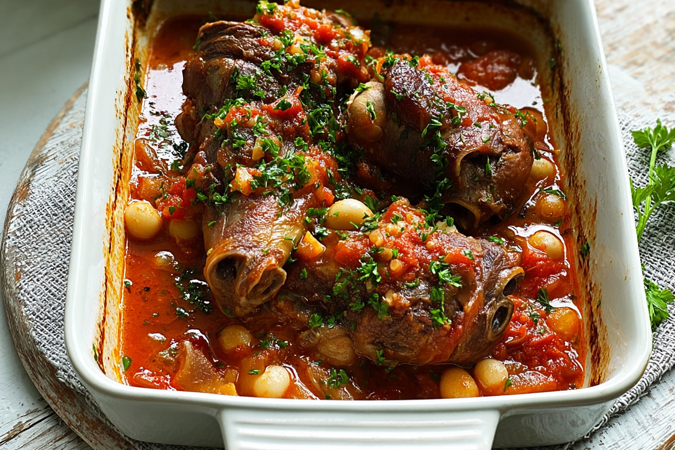 Osso Buco Recipe Classic Slow-Cooked Veal Shanks In Rich Sauce 6 Veal Shanks