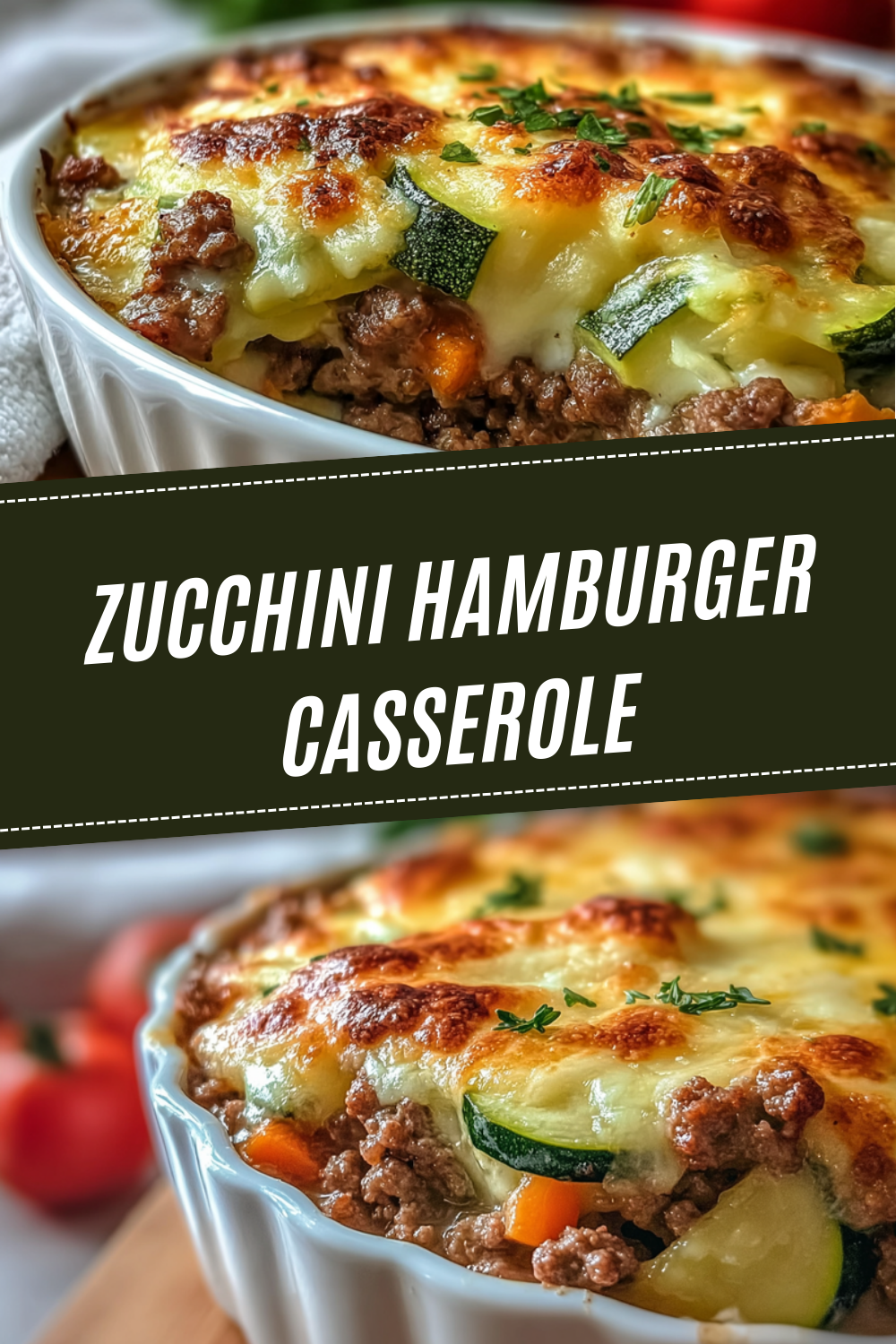 Zucchini Hamburger Casserole