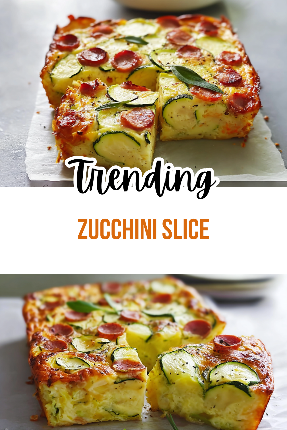Zucchini Slice Recipe With Cheese And Herbs For Quick Meals 7 Zucchini Slice