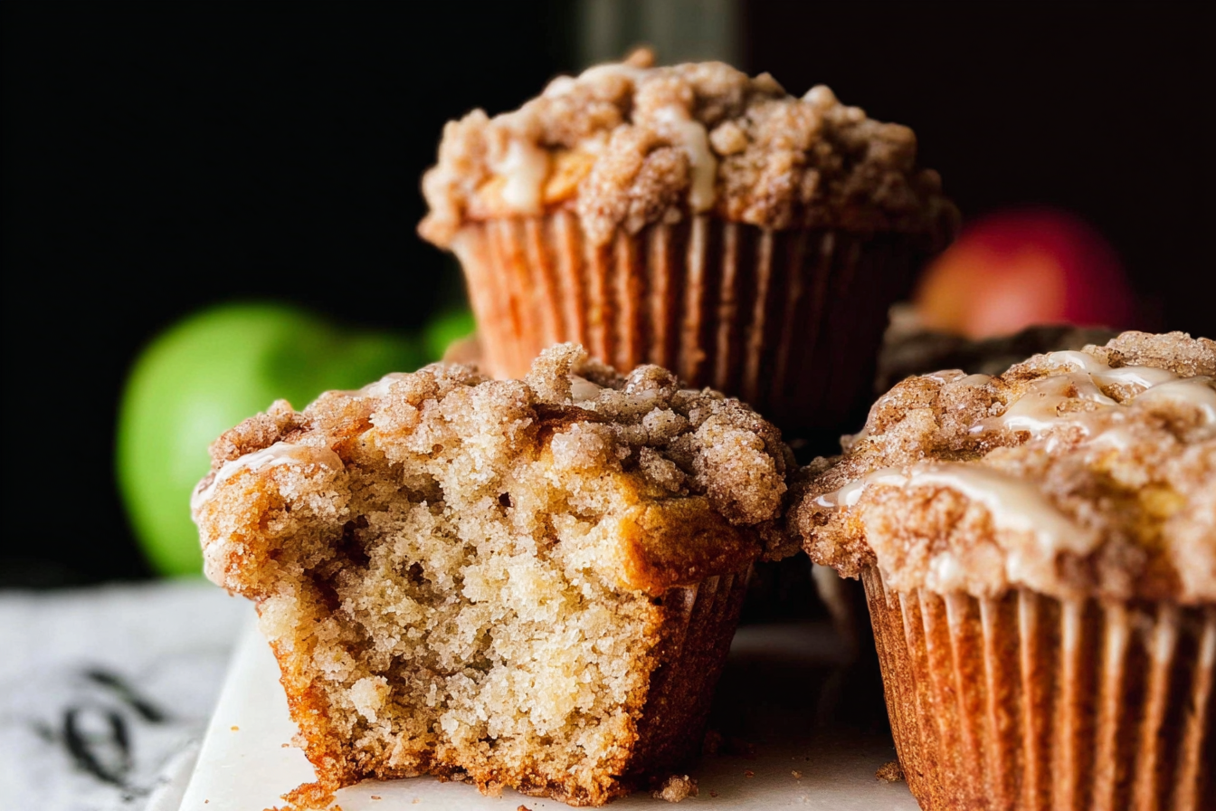 Apple Crumb Muffins