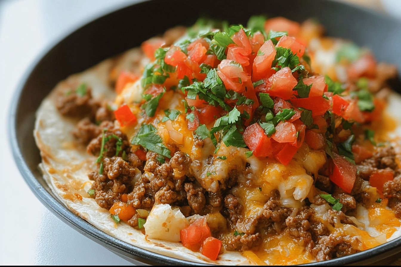 Easy Beef Burrito Skillet Recipe 6 Beef Burrito Skillet