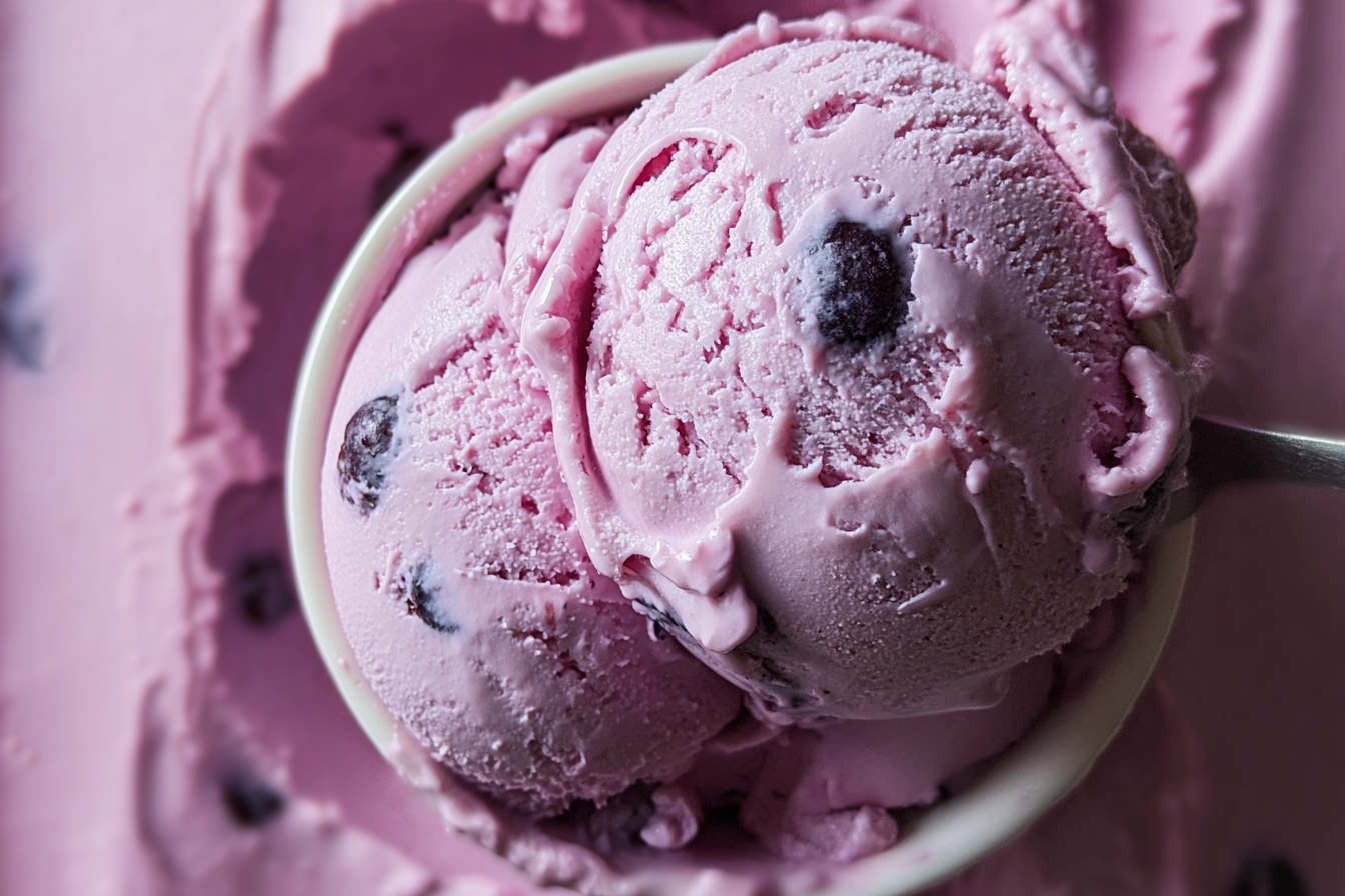 Blueberry Ice Cream