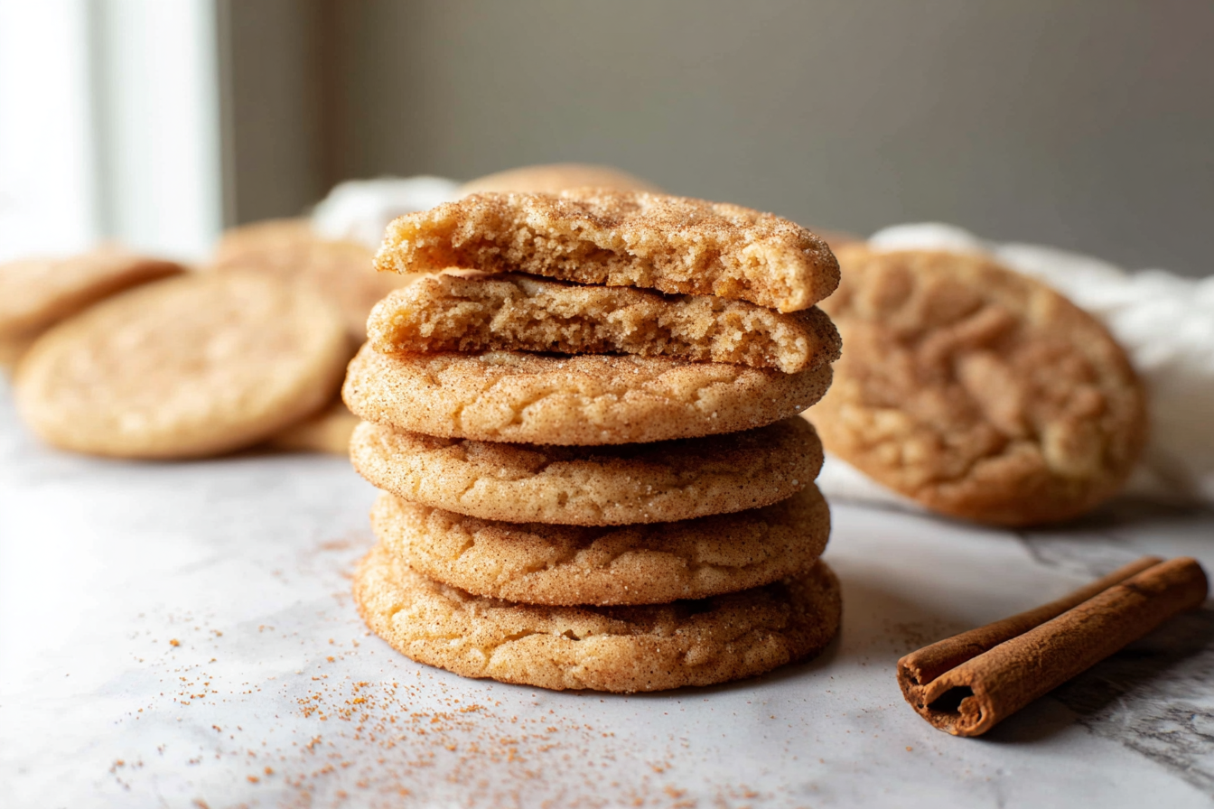 Brown Butter Snickerdoodle Cookies