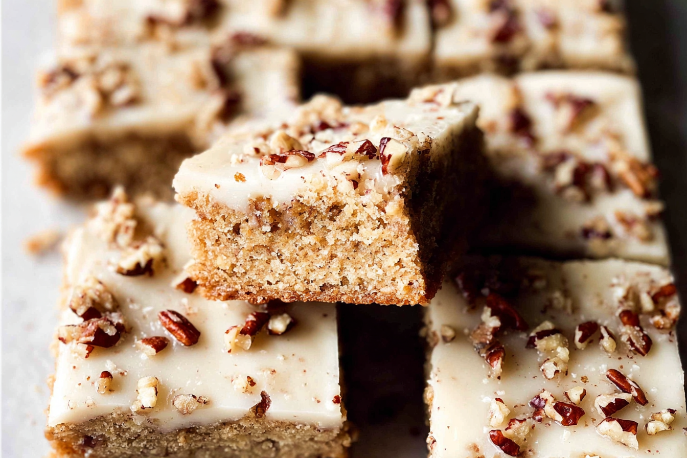Butter Pecan Cookie Bars