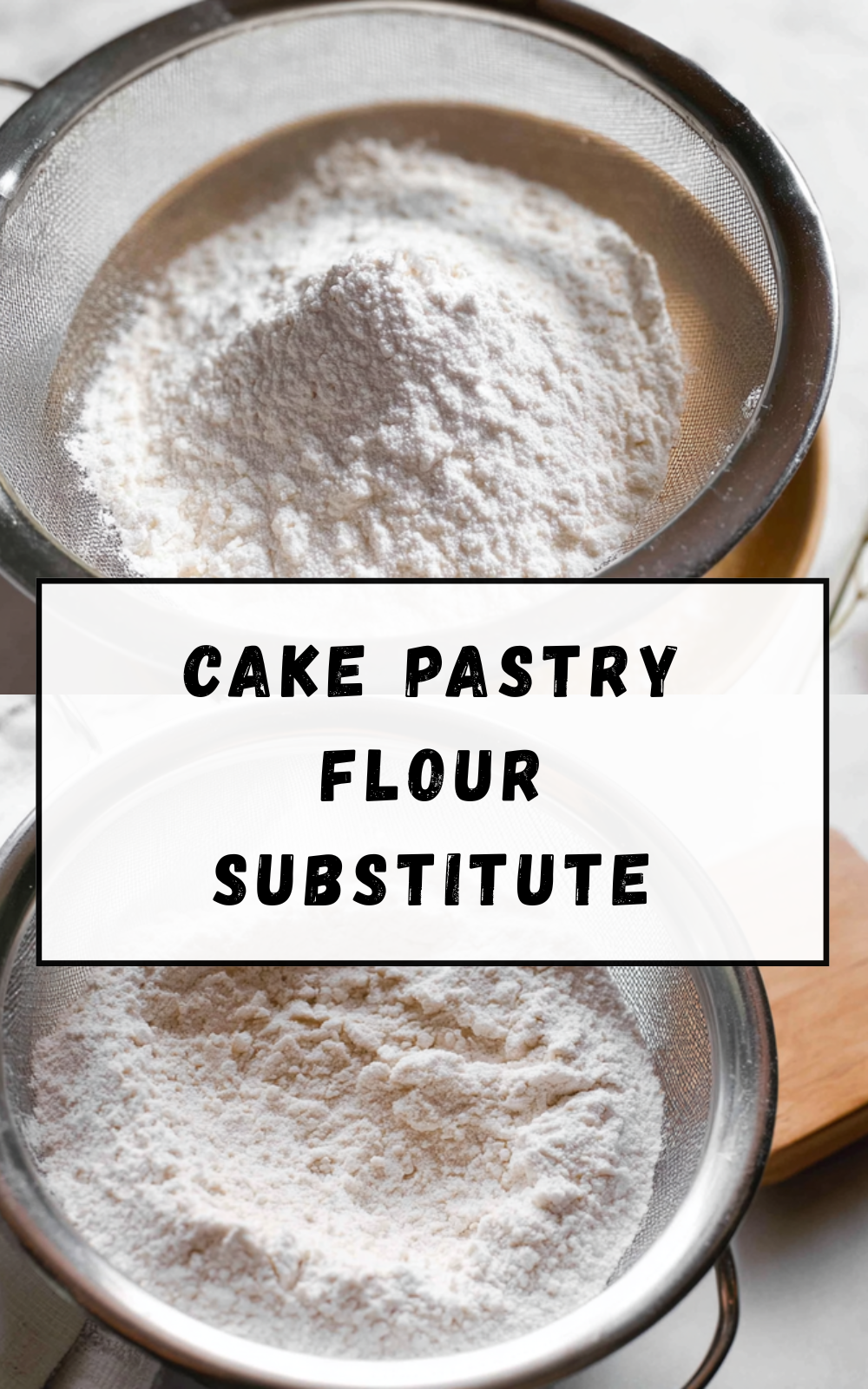 Cake Pastry Flour Substitute