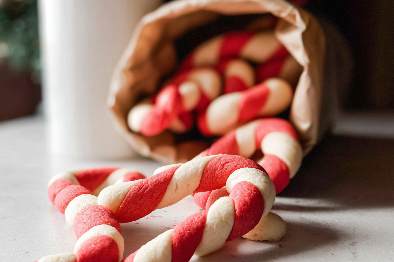 Candy Cane Cookies